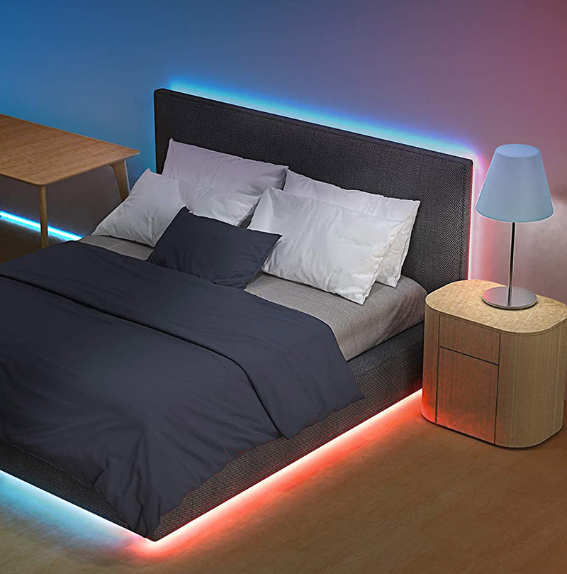 DC12V 3528RGB/5050RGB 16.4ft/5m Mini 24 Key Controller Flexible Colorful LED Light Strip kit, 60LEDs/M, Color Changing Flexible Dimmable LED Light Strip DC12V 3528RGB/5050RGB 16.4ft/5m Mini 24 Key Controller Flexible Colorful LED Light Strip kit, 60LEDs/M, Color Changing Flexible Dimmable LED Light Strip